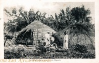 Method of building a native hut, Uganda