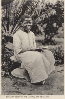 Buganda Youth at his lessons, Dar-Es-Salaam