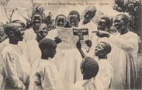 Group of Shool Boys. Mengo High School. Uganda