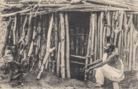 A Leopard trap, Busoga, Uganda Protectorate