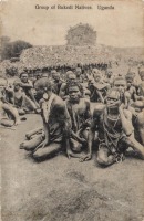 Group of Bukedi Natives. Uganda