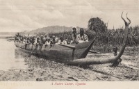 A Native Canoe, Uganda