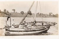 Sailing Boat or Dhow at Jinja
