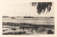 Steamers on the Victoria Nyanza at Entebbe, Uganda