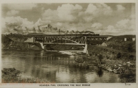 Uganda Mail crossing the Nile Bridge