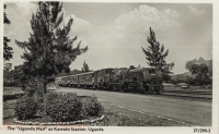 the "Uganda Mail" at Kawolo Station. Uganda