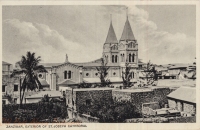 Zanzibar. Exterior of St.Joseph Cathedral