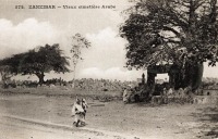 Vieux cimetière arabe