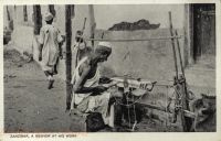 Zanzibar, a Weaver at his Work
