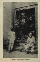 Native fruit shop, Zanzibar