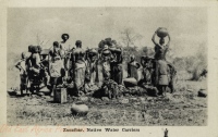 Zanzibar, Native Water Carriers