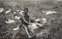 A Native at the Pond (Washing Day)