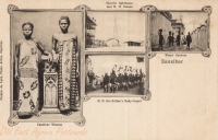Zanzibar Women + Electric Lighthouse and H.H. Palace + H.H. the Sultan s Body-guard + Water Carriers