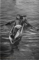 Zanzibar Native diving boy