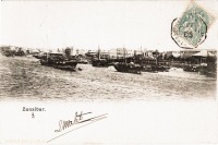 nil (Dhows anchored in the harbour)