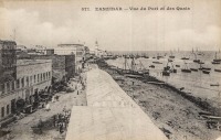 Zanzibar - Vue du port et des quais