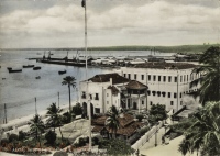 Aerial view of the Palace and Wharf