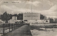 Zanzibar. Kerosene oil tank