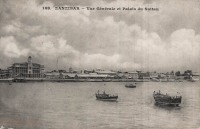 Zanzibar - Vue générale et Palais du Sultan