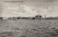 Panorama of Zanzibar from Sea