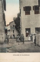 Strasse in Zanzibar