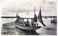 H.H. The Sultan, the State Barge, Zanzibar