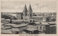 Bird s-eye view of Town, Zanzibar